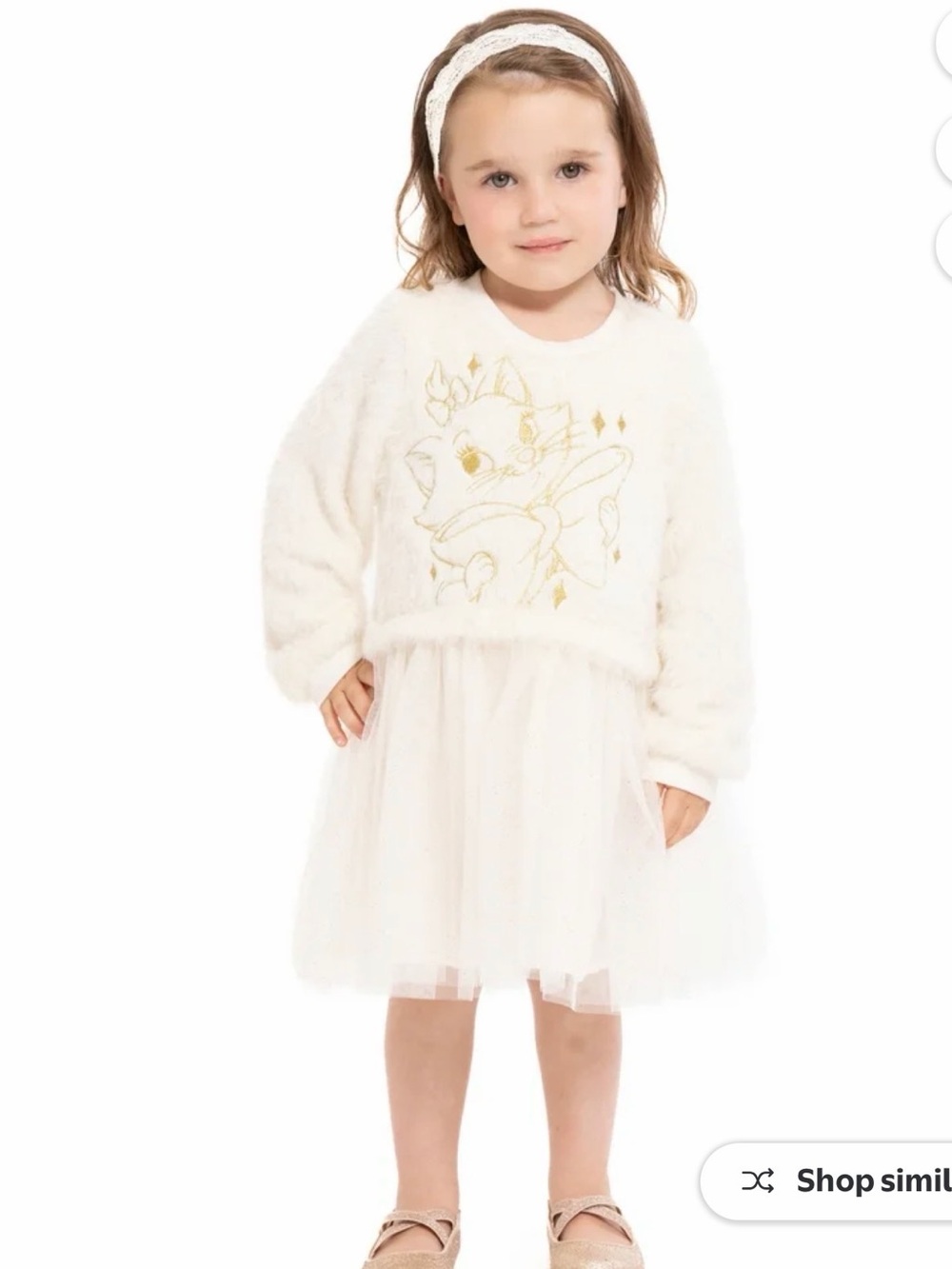 Disney Aristocats Baby Outfit 18M  – Marie Cat White  – Brand New with Tags